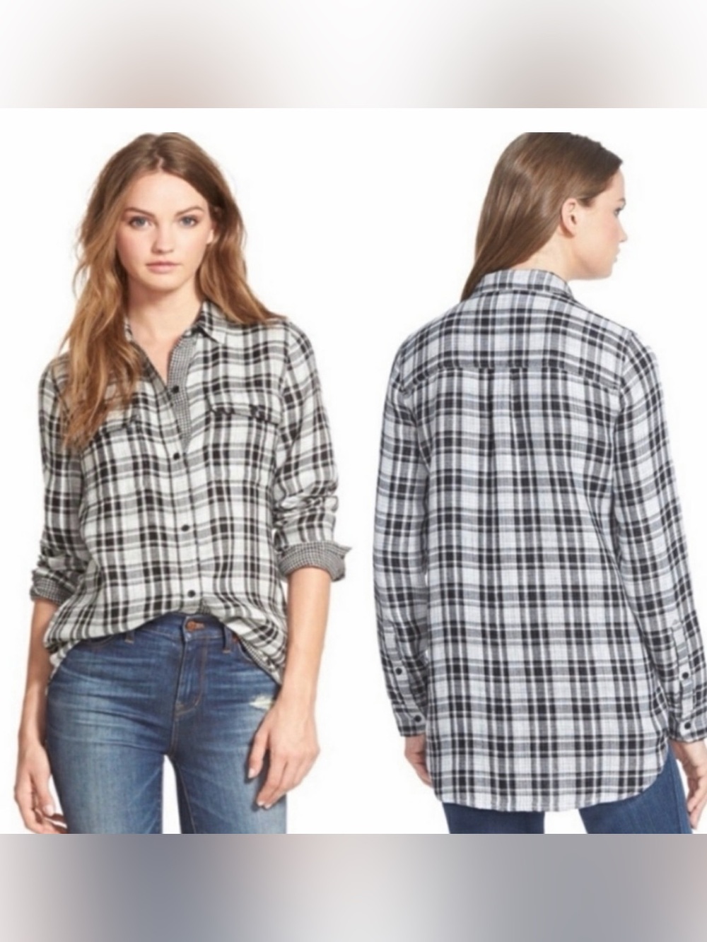 Madewell ex Boyfriend Plaid - Kemp